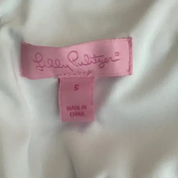 Lilly Pulitzer women's "Tilly Midi Dress" in white. - Picture 11 of 13